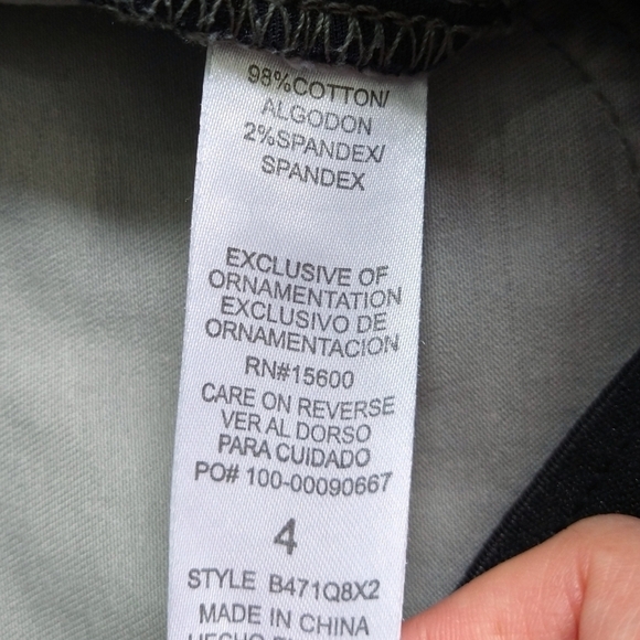 Democracy Absolution Camo Gray Olive Green Mid Rise Shorts Tummy Control Stretch - Picture 6 of 10